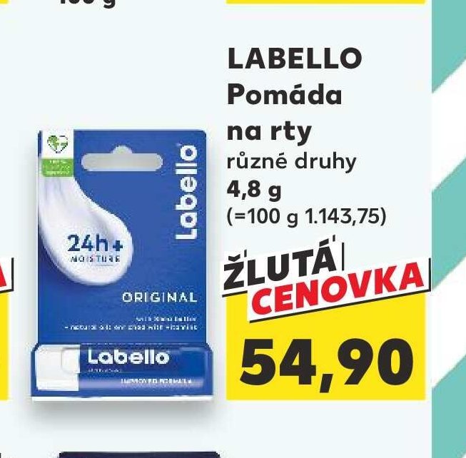 LABELLO Pomáda na rty různé druhy 4,8 g