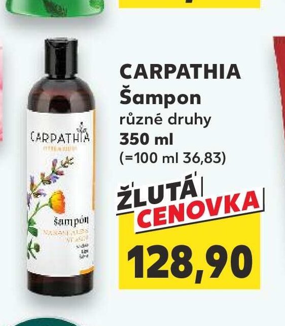 CARPATHIA Šampon různé druhy 350 ml