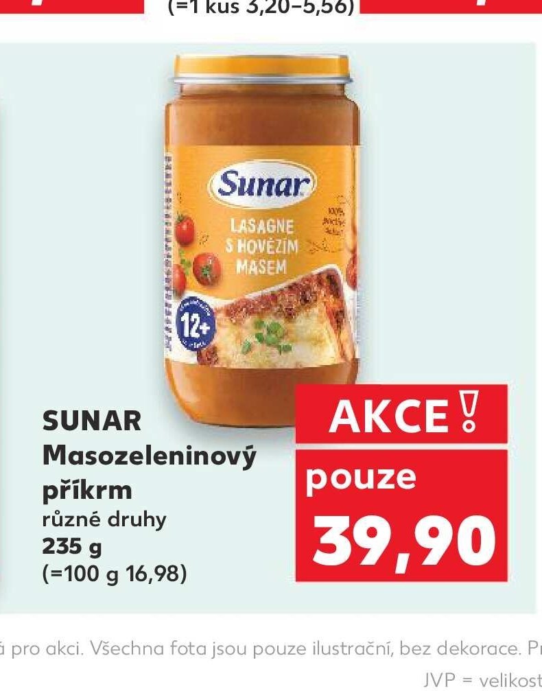 Sunar Masozeleninový příkrm
