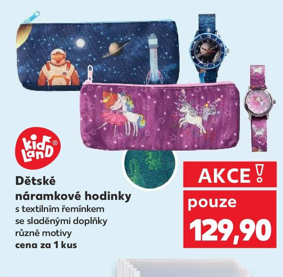 Dětské náramkové hodinky