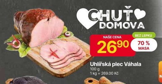 Uhlířská plec Váhala