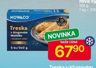 Treska v křupavém těstíčku