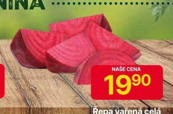 Řepa vařená celá