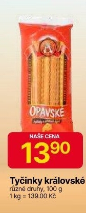 Tyčinky Pekárna Král