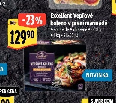 Excellent Vepřové koleno v pivní marinádě