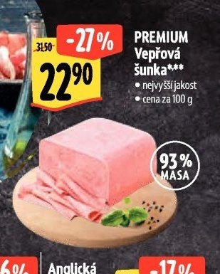 PREMIUM Vepřová šunka