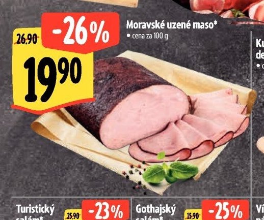 Moravské uzené maso