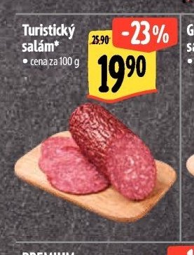 Turistický salám