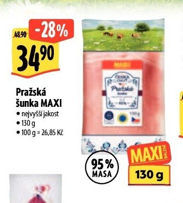 Pražská šunka MAXI