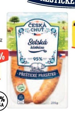 Selská klobása z Přeštík