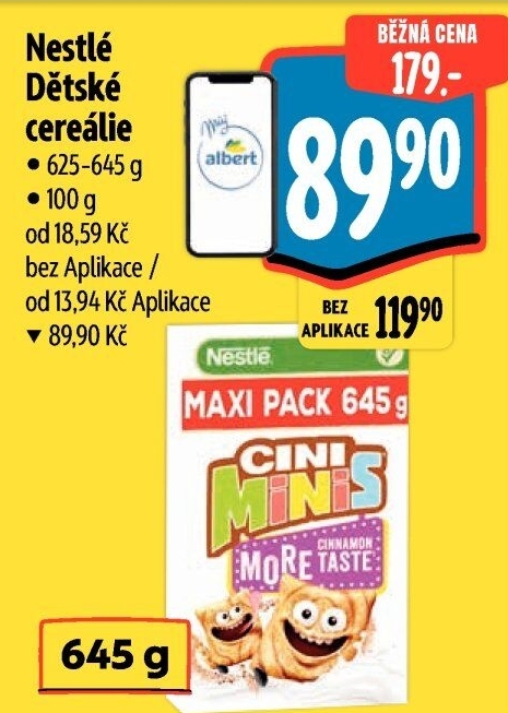 Cereálie Nestlé