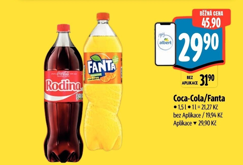 Limonáda Coca Cola