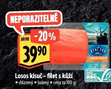 Losos Kisuč filet Albert