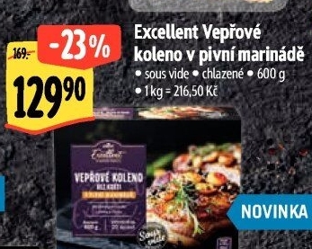 Vepřové koleno s pivní marinádou Sous vide Albert Excellent