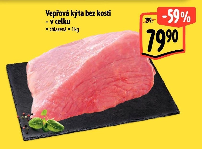 Vepřová kýta bez kosti
