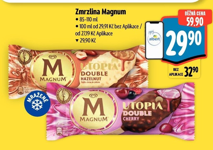 Zmrzlina Magnum - Albert akcniletaky.com