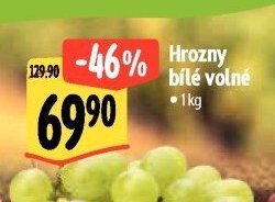 Hrozny bílé volné