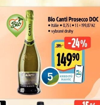 Bio Canti Prosecco DOC