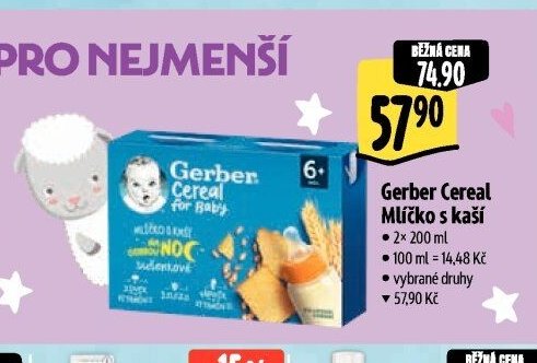 Gerber Cereal Mlíčko s kaší