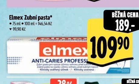 Elmex Zubní pasta