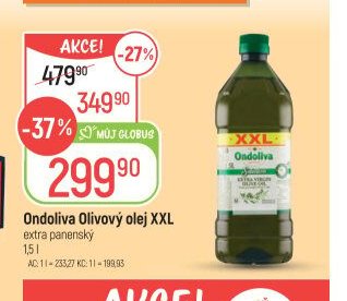 Ondoliva Olivový olej XXL