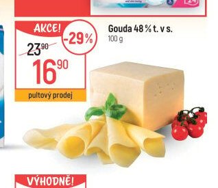 Gouda 48 % t. v s.
