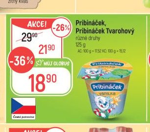 Pribináček, Pribináček Tvarohový