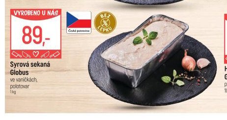Syrová sekaná Globus