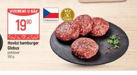 Hovězí hamburger Globus