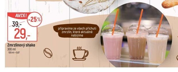 Zmrzlinový shake