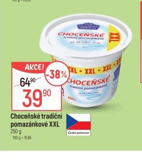 Choceňské tradiční pomazánkové XXL