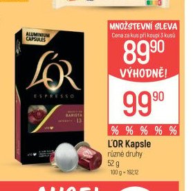 L'OR Kapsle