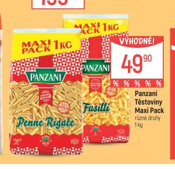 Panzani Těstoviny Maxi Pack