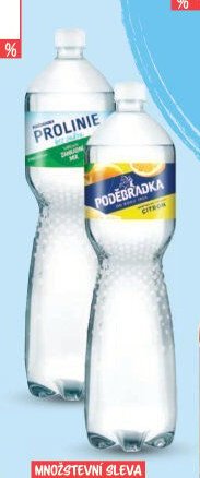 Poděbradka minerální voda ochucená 1,5 l