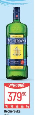 Becherovka 38% 1 l