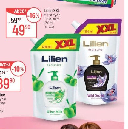 Lilien XXL tekuté mýdlo