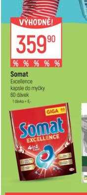 Somat Excellence kapsle do myčky