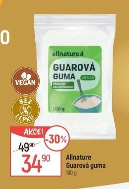 Allnature Guarová guma 100 g