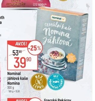 Nominal Jáhlová kaše Nomina 300 g