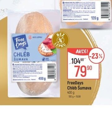FreeDays Chléb Šumava 400 g