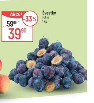 Švestky volné