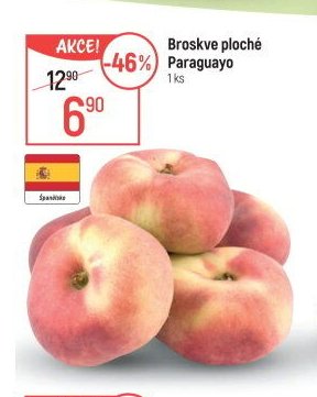 Broskve ploché Paraguayo