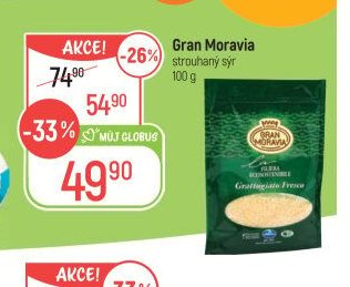 Gran Moravia strouhaný sýr