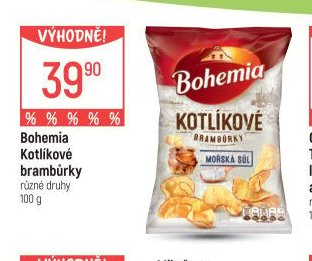 Bohemia Kotlíkové brambůrky