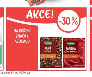 Na koření značky Avokádo