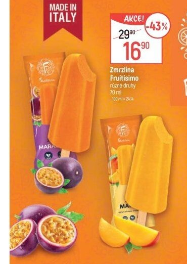 Zmrzlina Fruitisimo
