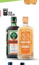 Jägermeister a Jägermeister Orange