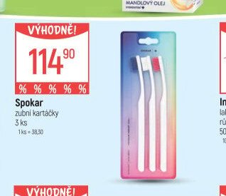 Spokar zubní kartáčky