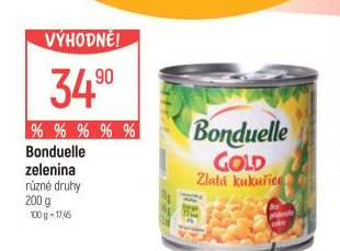 Bonduelle zelenina