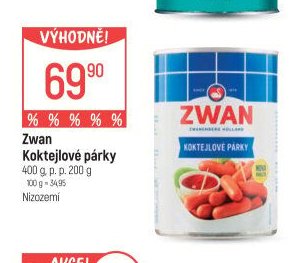Zwan Koktejlové párky
